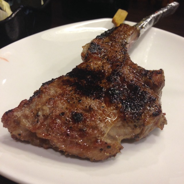 Lamb Yaki (Lamb Chop) at Nanbantei Japanese Restaurant on #foodmento http://foodmento.com/place/859