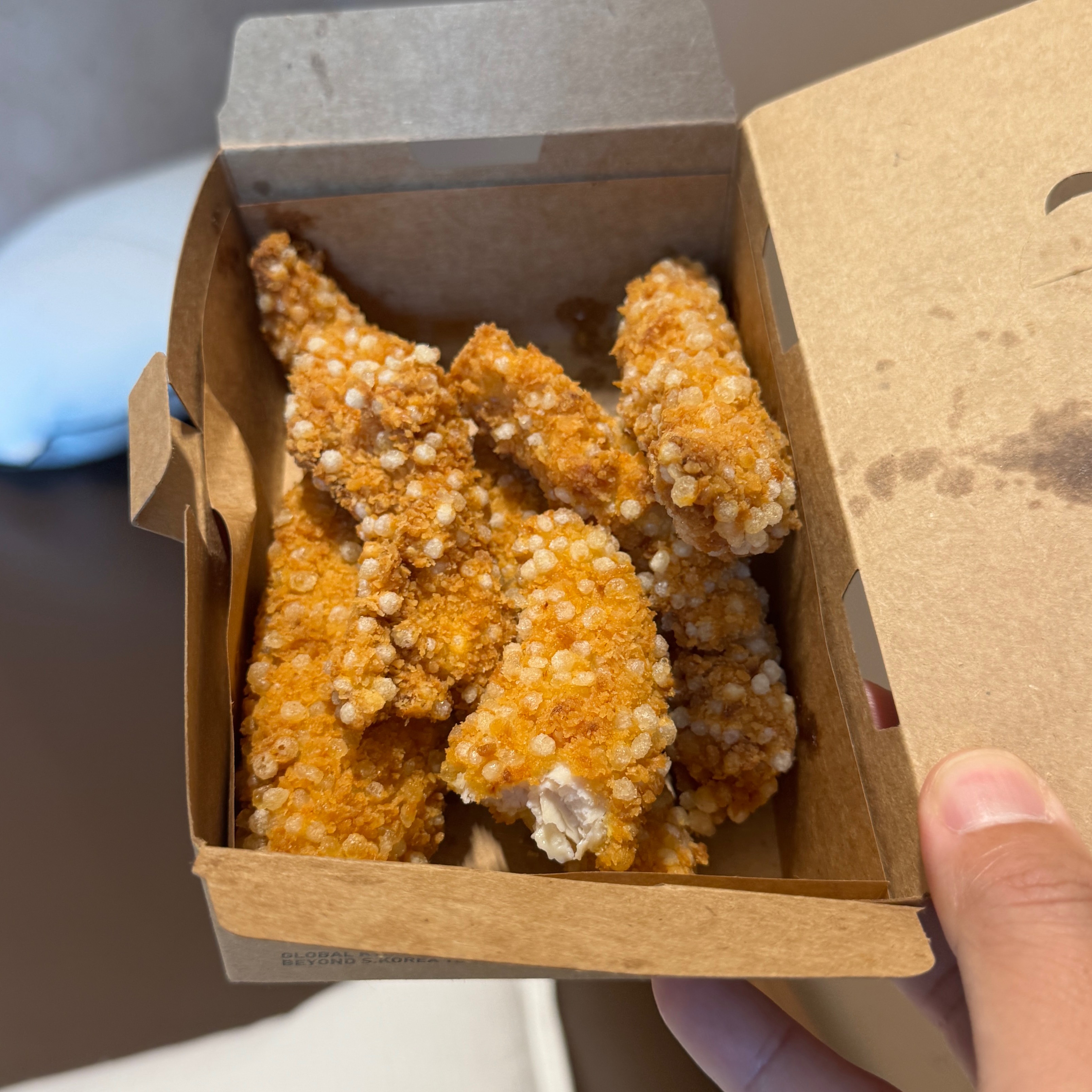 Rice Tenders $12 (6pc) at Kyochon Chicken on #foodmento http://foodmento.com/place/8600