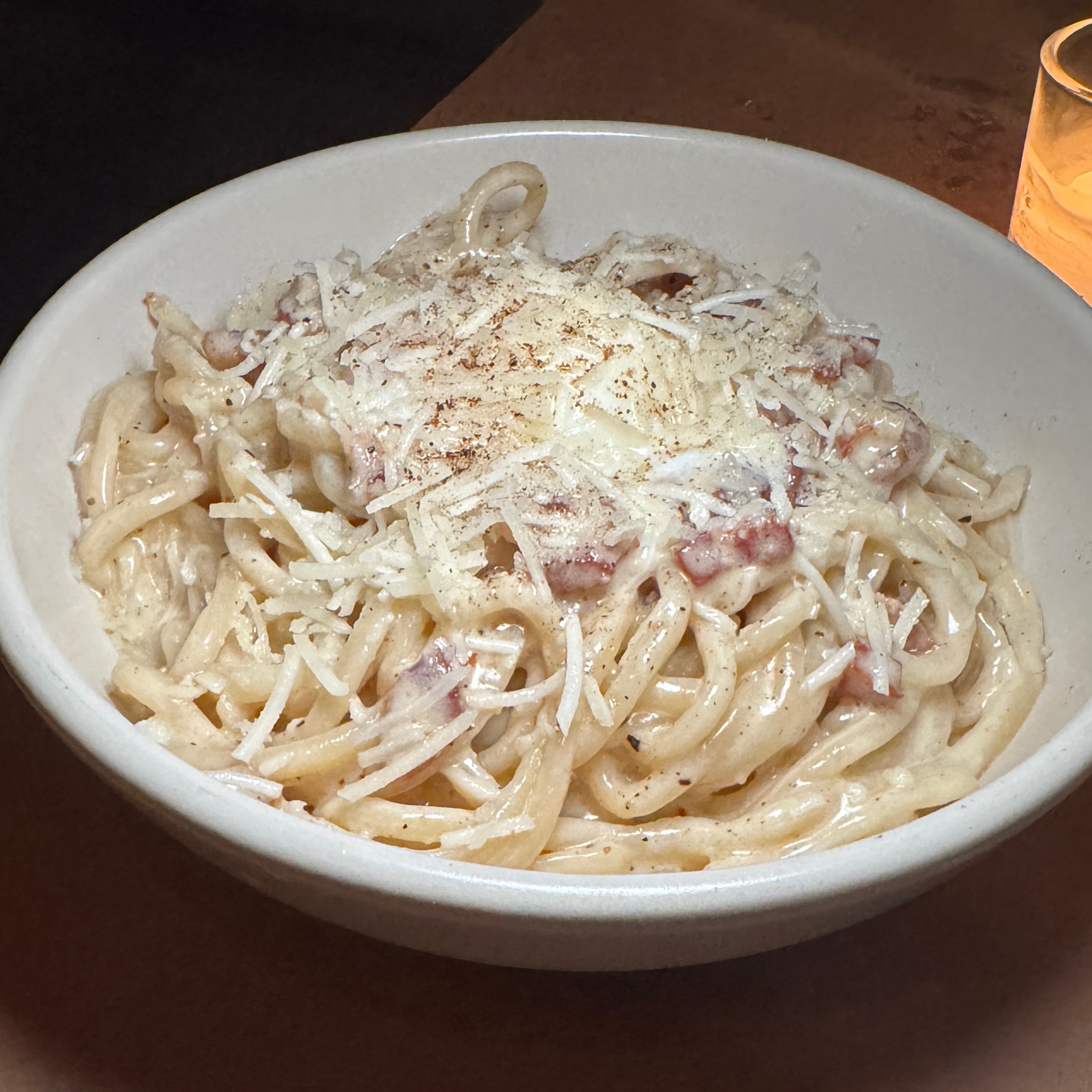 Bucatini Carbonara $26 at Osteria La Buca on #foodmento http://foodmento.com/place/8841