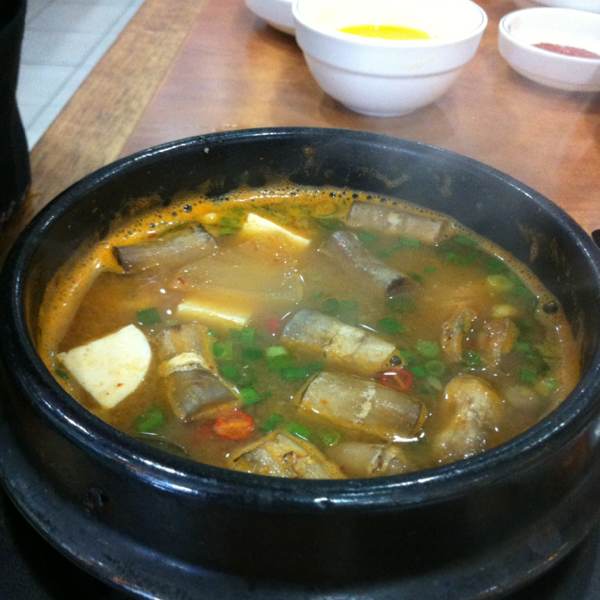 Soya Bean Paste Soup (Daenjang) from Ju Shin Jung Korean Charcoal BBQ on #foodmento http://foodmento.com/dish/873