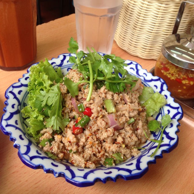 Spiced Minced Pork Salad at Nakhon Kitchen on #foodmento http://foodmento.com/place/8