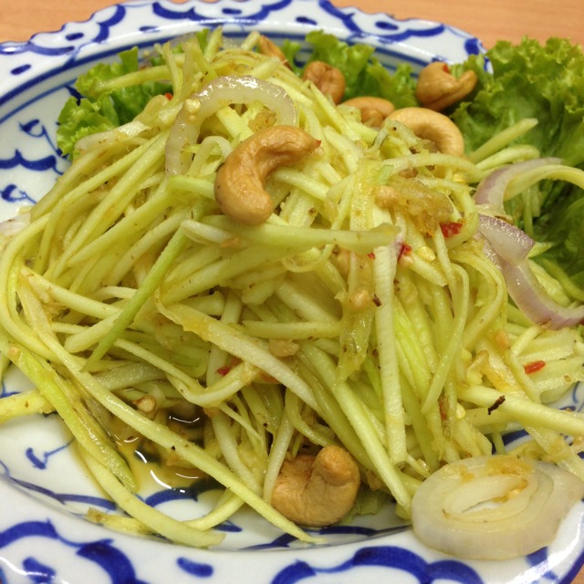 Thai Mango Salad from Nakhon Kitchen on #foodmento http://foodmento.com/dish/8112