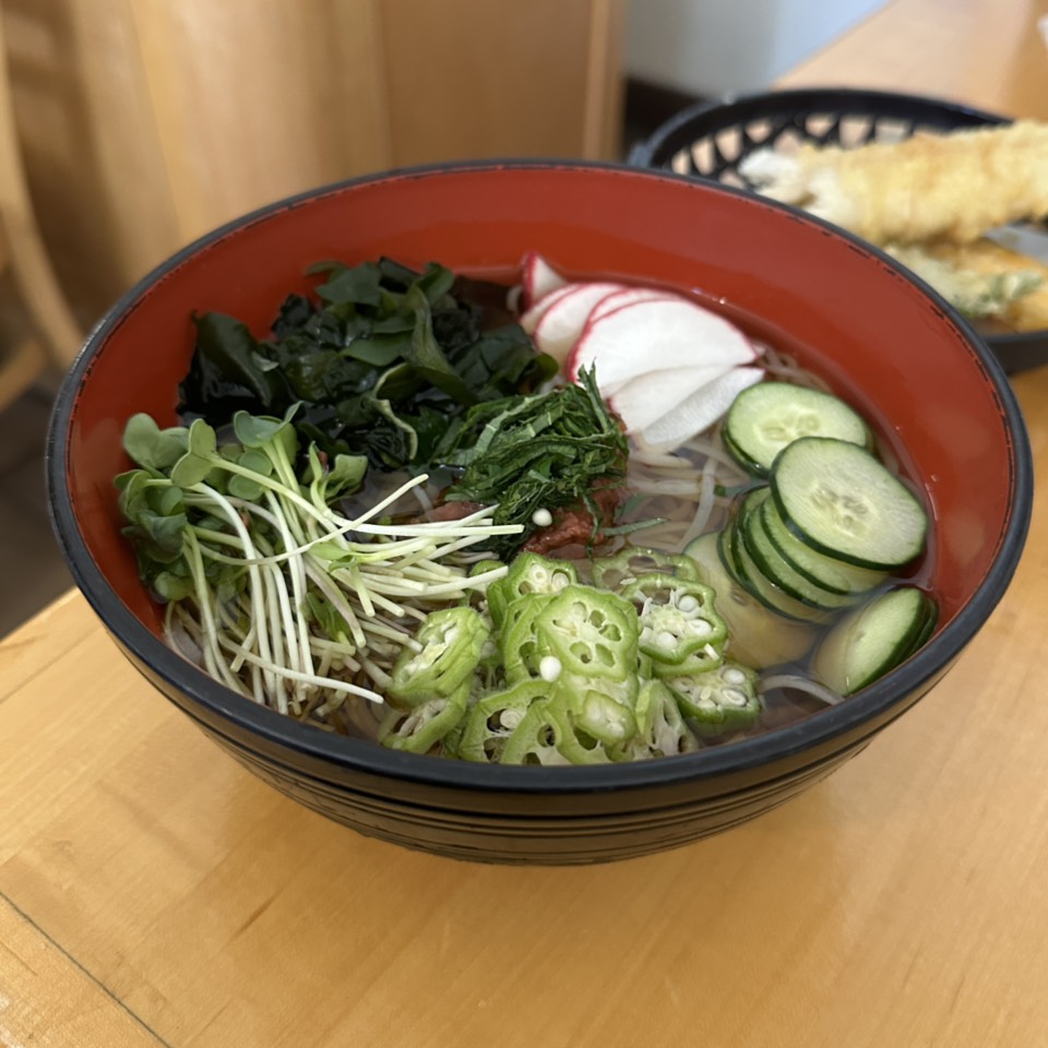 Seiro Soba Noodles With Ume & Vegetables $19 at Otafuku Noodle House on #foodmento http://foodmento.com/place/9206