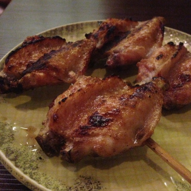 Tebasaki - Chicken Wing at Kazu Sumiyaki Restaurant on #foodmento http://foodmento.com/place/931