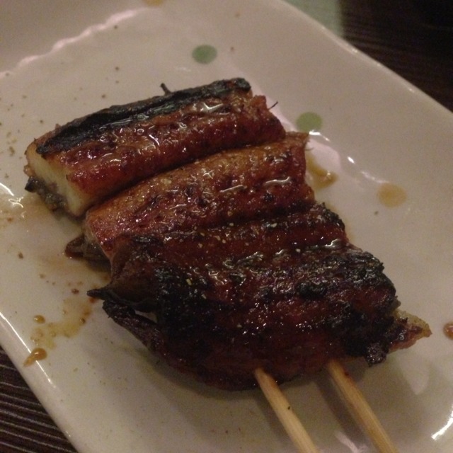 Unagi Kabayaki (Eel With Sauce) at Kazu Sumiyaki Restaurant on #foodmento http://foodmento.com/place/931