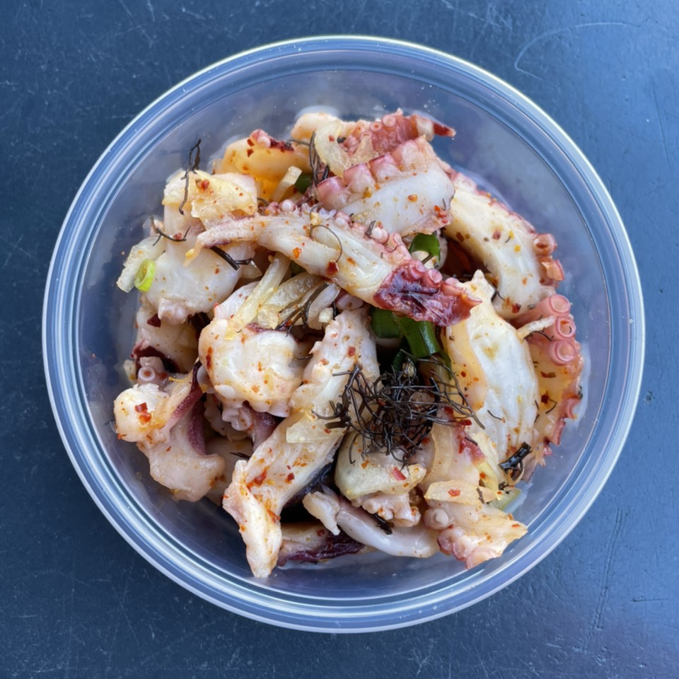 Hawaiian Style Tako at Ono Seafood on #foodmento http://foodmento.com/place/9463