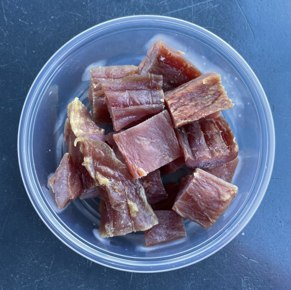 Dried Ahi (Jerky) from Ono Seafood on #foodmento http://foodmento.com/dish/52968