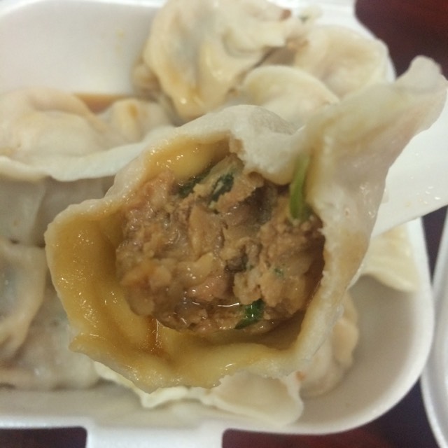 Chives And Pork Boiled Dumplings from Prosperity Dumpling on #foodmento http://foodmento.com/dish/12228