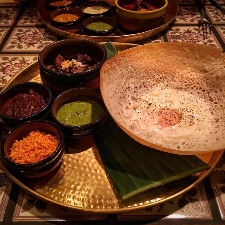 Egg Hopper (Tamil/Sri Lankan Pancake) at Hoppers on #foodmento http://foodmento.com/place/9519