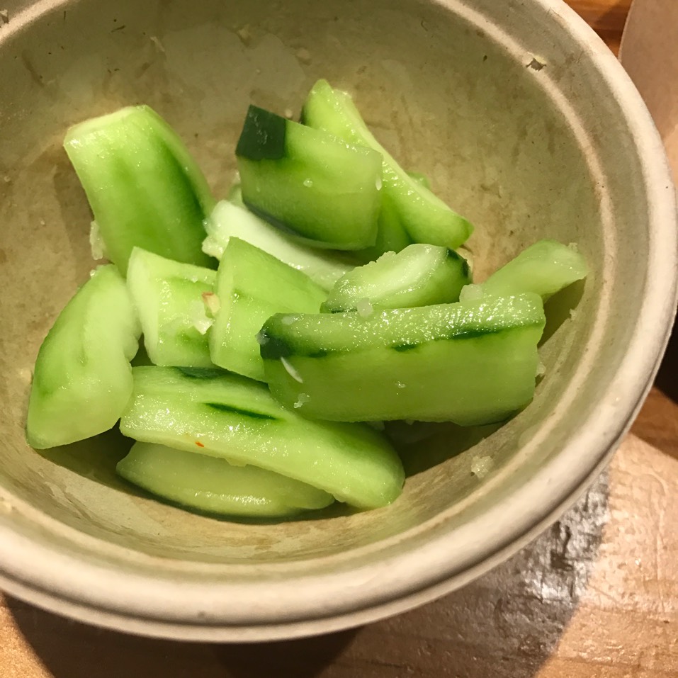Garlic Cucumber Salad at Yaso Tangbao on #foodmento http://foodmento.com/place/9614