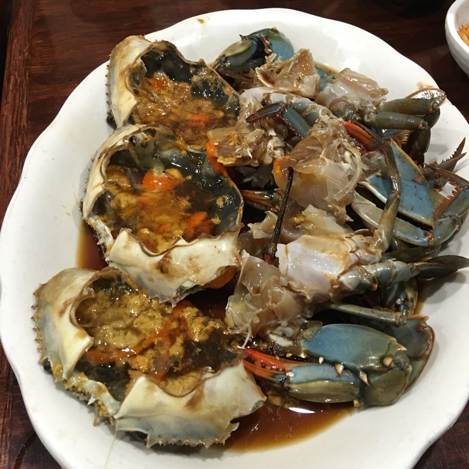 GaeJang (Marinated Raw Crabs) from Myung San on #foodmento http://foodmento.com/dish/36526