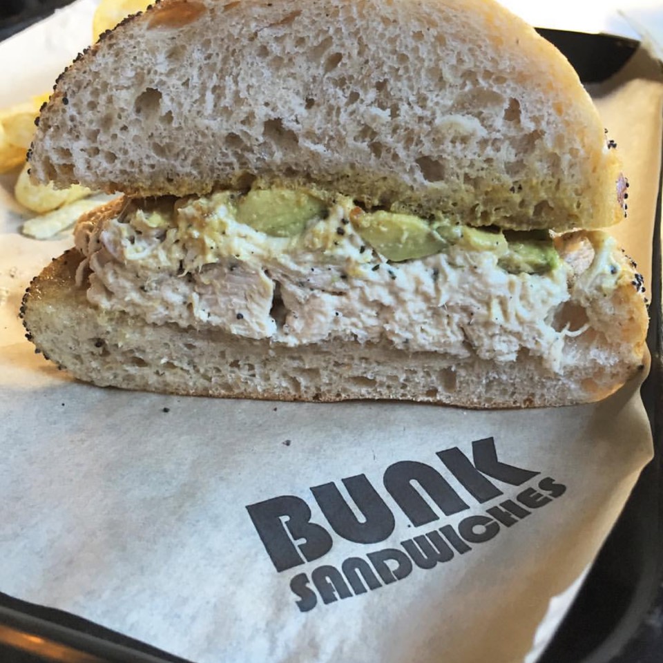 Chicken Salad Sandwich at Bunk Sandwiches (CLOSED) on #foodmento http://foodmento.com/place/9701