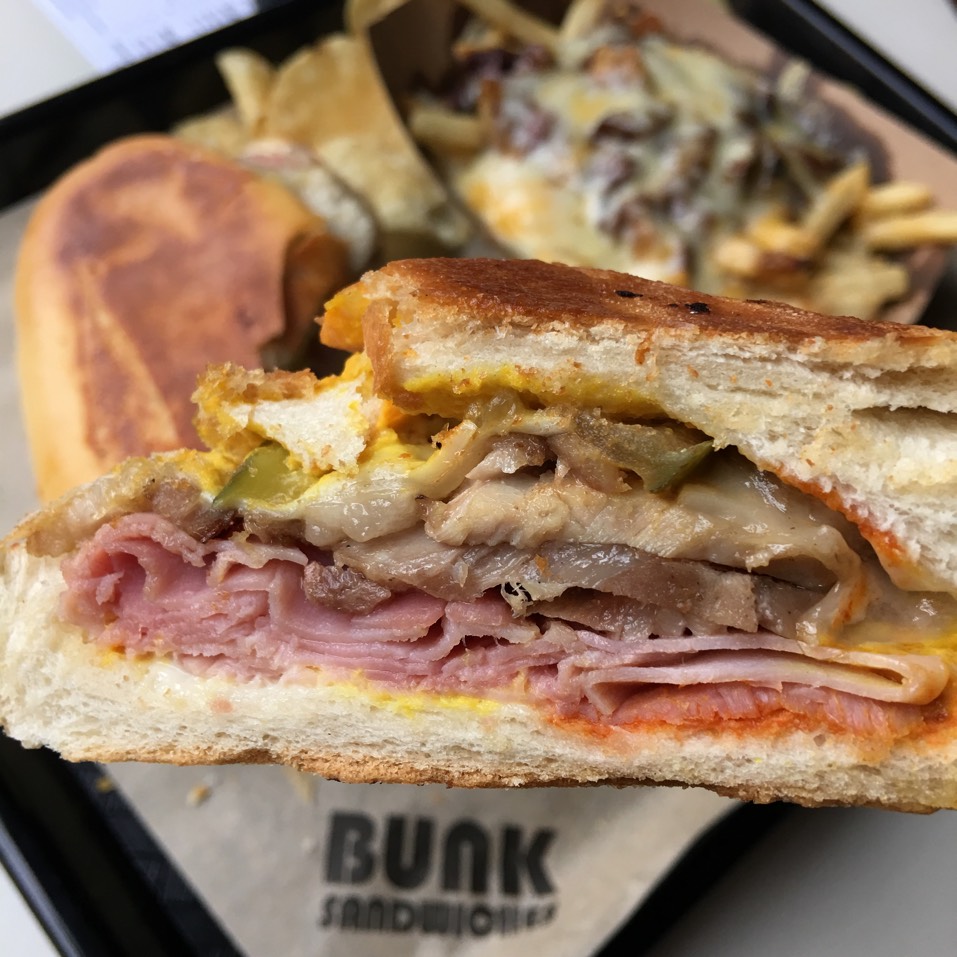 Pork Belly Cubano Sandwich from Bunk Sandwiches (CLOSED) on #foodmento http://foodmento.com/dish/36620