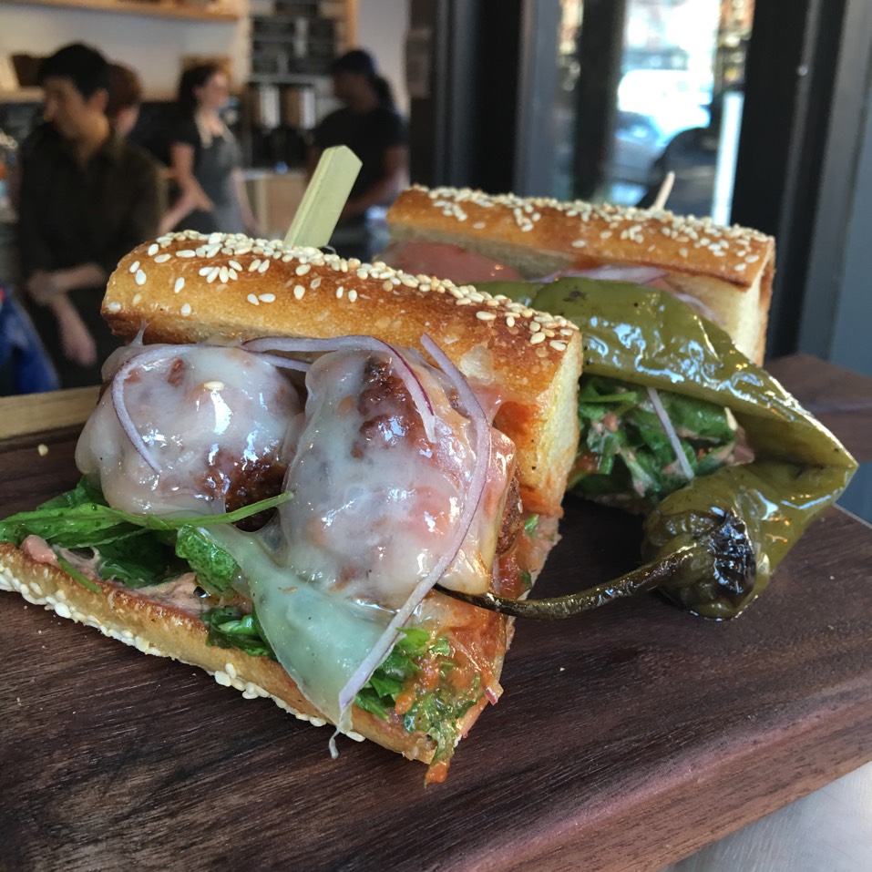 Duck Meatball Sub Sandwich from High Street on Hudson on #foodmento http://foodmento.com/dish/36626