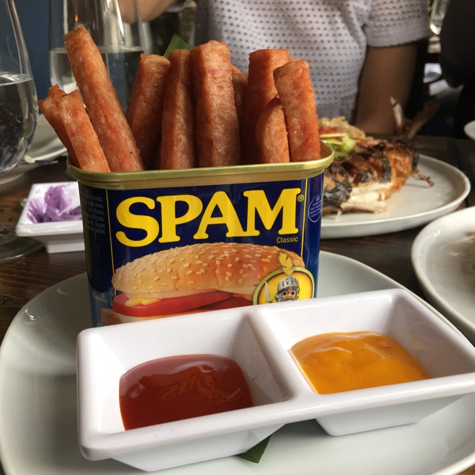 Spam fries at Manila Social Club (CLOSED) on #foodmento http://foodmento.com/place/9768