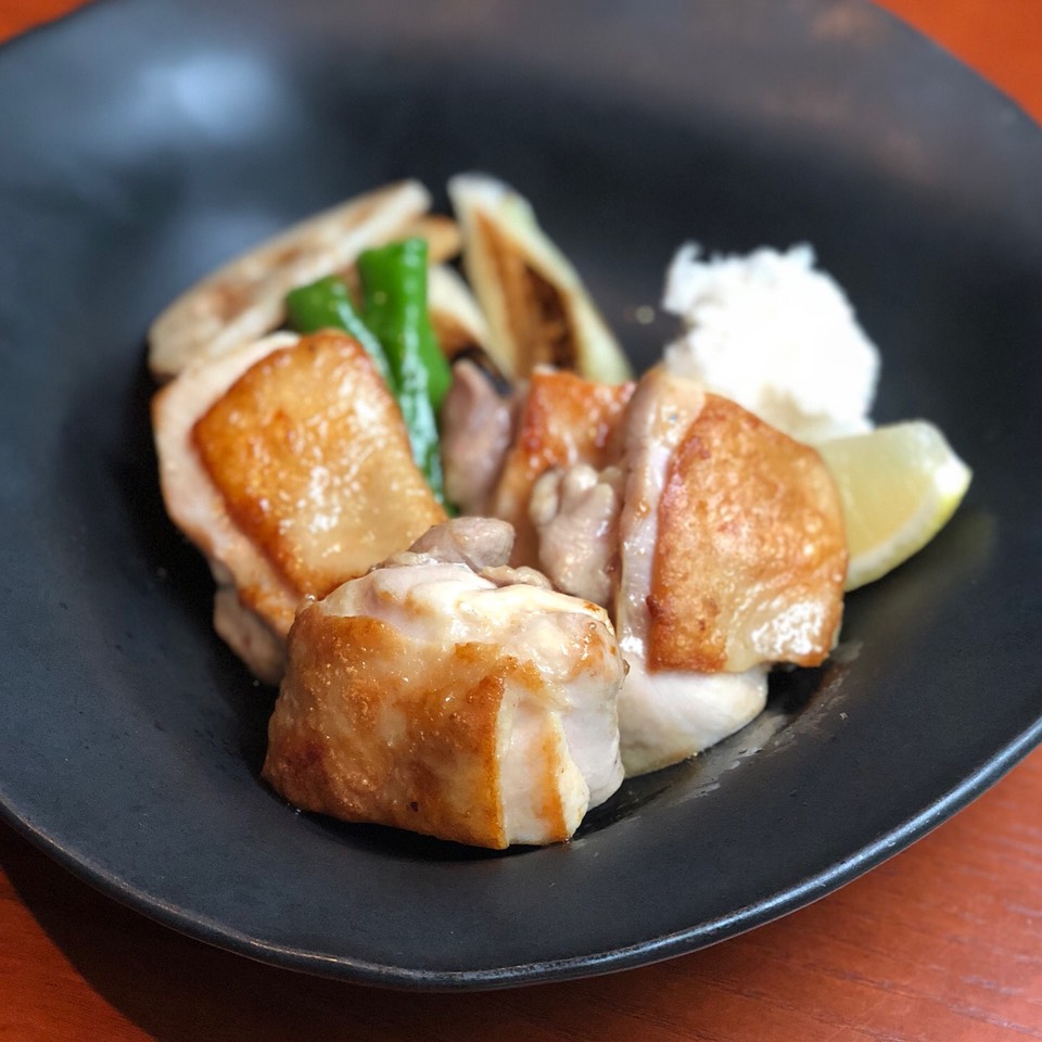 Jidori Sioyaki (Grilled Chicken By Salt & Pepper) from 東京 土山人 on #foodmento http://foodmento.com/dish/44171