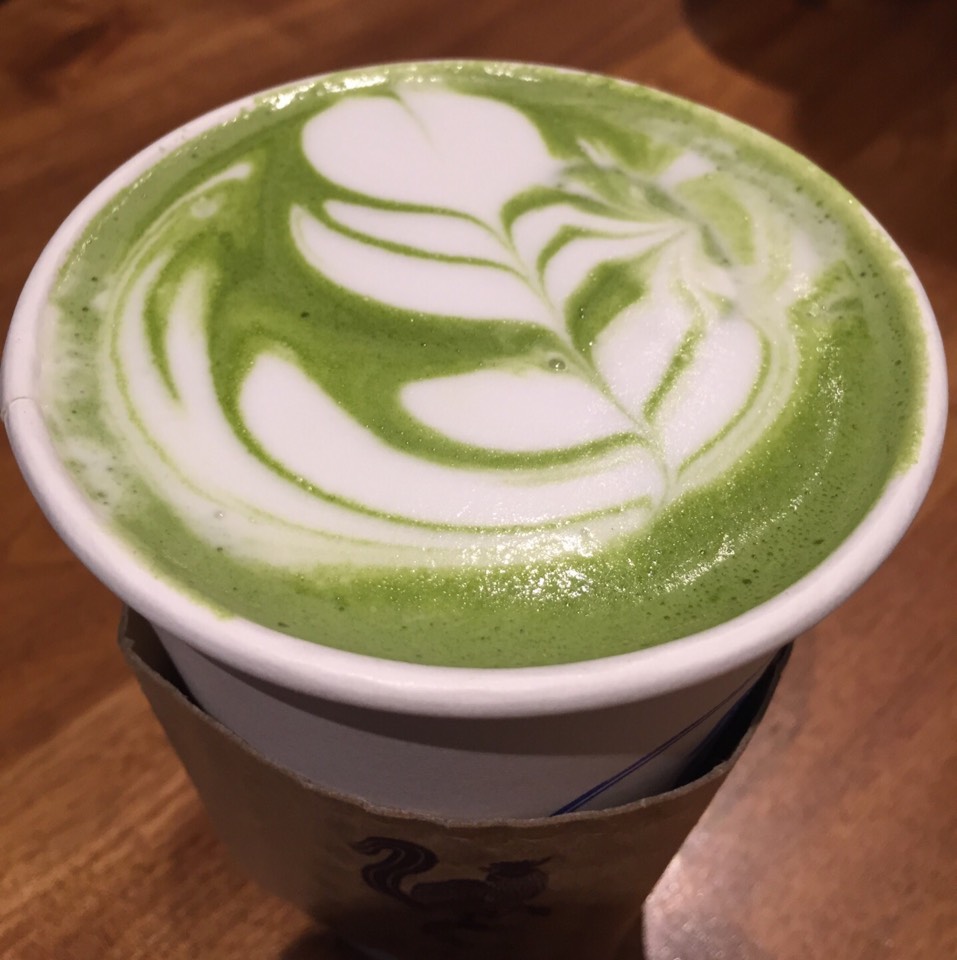 Green Tea Latte from Cafe de Cupping on #foodmento http://foodmento.com/dish/37055