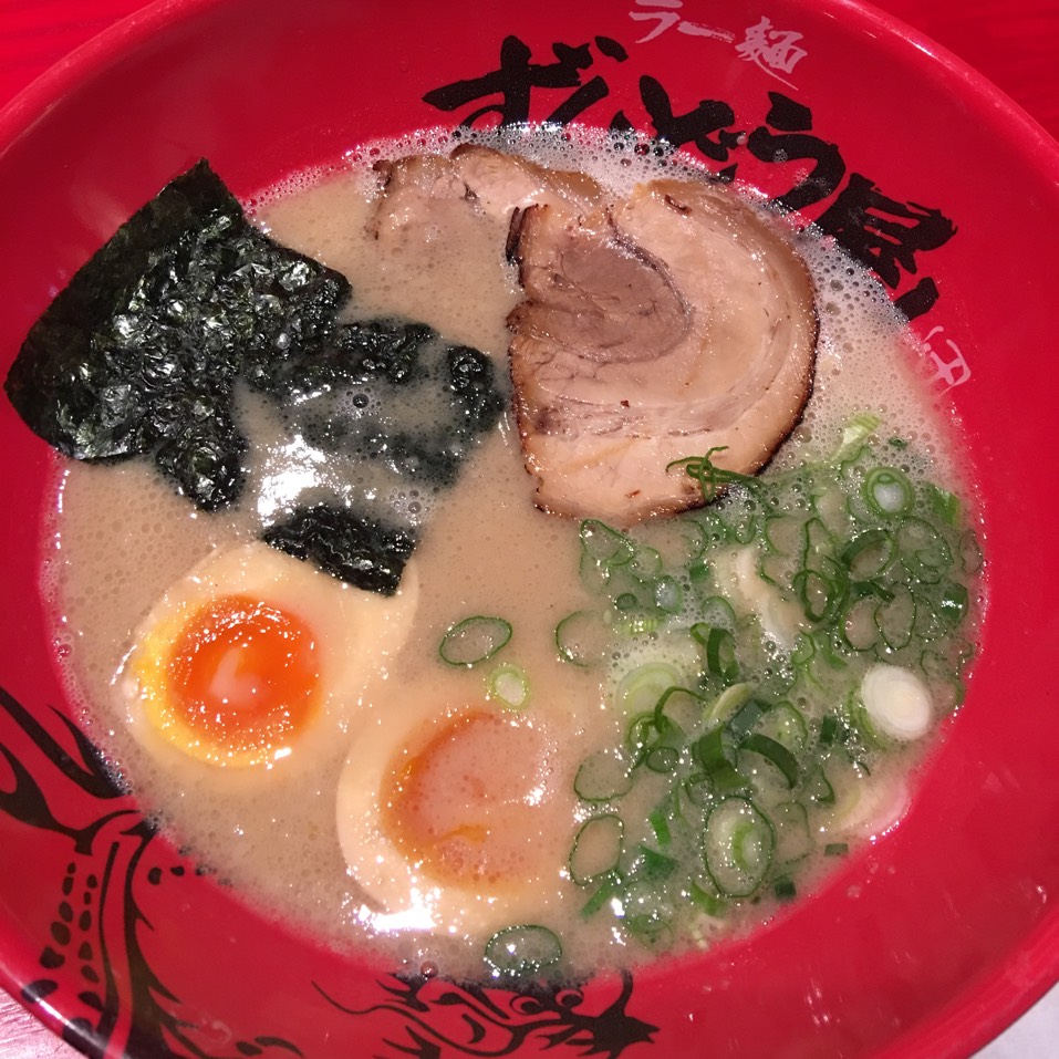 Ajitama Ramen (Motoaji Classic w/ Cured Soft Boiled Egg) at Zundo-Ya on #foodmento http://foodmento.com/place/9828