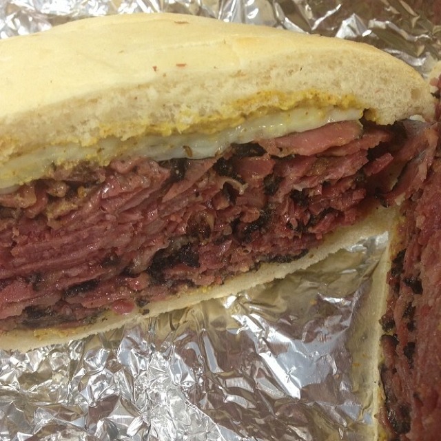 Famous Rumanian Pastrami at Sam LaGrassa's on #foodmento http://foodmento.com/place/2445