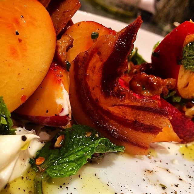 Stone Fruit and House Pancetta at Alden & Harlow on #foodmento http://foodmento.com/place/3635