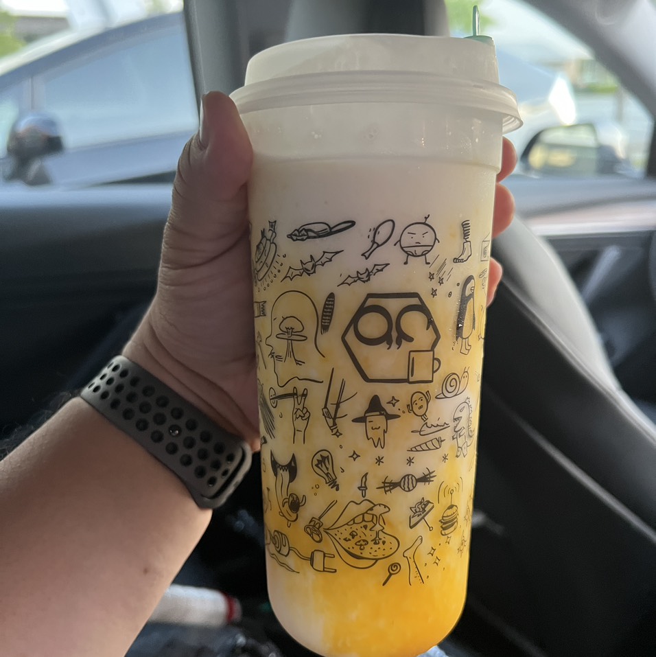 Mango Yogurt Blended $6.75 at Boba Ave 8090 (CLOSED) on #foodmento http://foodmento.com/place/14382