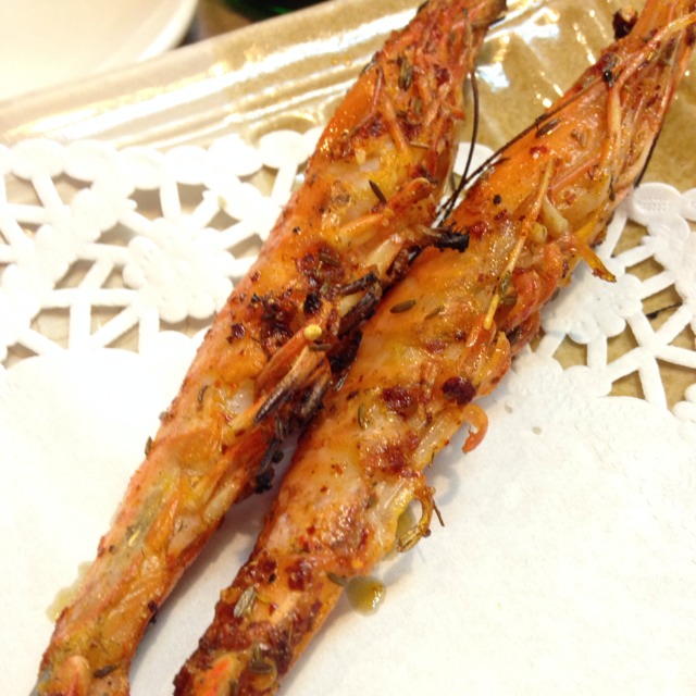 Grilled Fresh Prawns from BBQ Box 串燒工坊 (CLOSED) on #foodmento http://foodmento.com/dish/7224