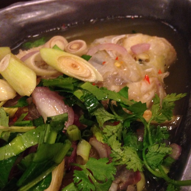 Thai Steam Fish Lemon Grass at Ah Loy Thai (CLOSED) on #foodmento http://foodmento.com/place/7