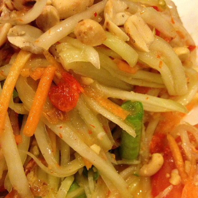 Papaya Salad from Ah Loy Thai (CLOSED) on #foodmento http://foodmento.com/dish/587