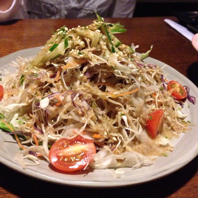 Wafu Salada (Japanese Salad) at Yumeya Japanese Restaurant on #foodmento http://foodmento.com/place/1353
