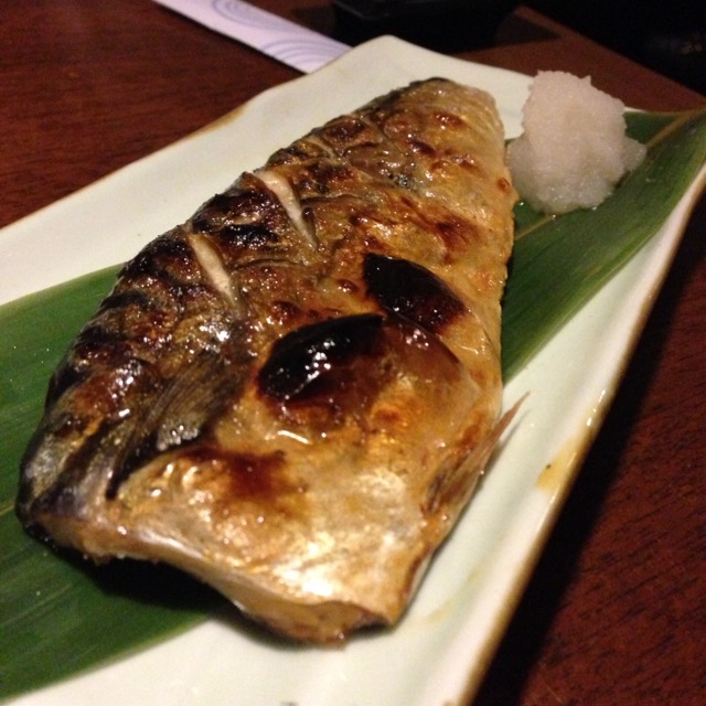 Saba Shioyaki (Grilled Mackerel Filet) at Yumeya Japanese Restaurant on #foodmento http://foodmento.com/place/1353