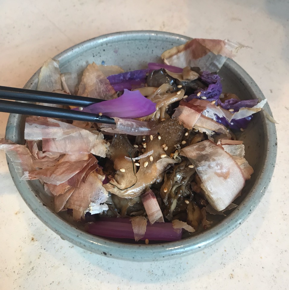 Maitake Mushrooms at Yuji Ramen / Okonomi on #foodmento http://foodmento.com/place/5178