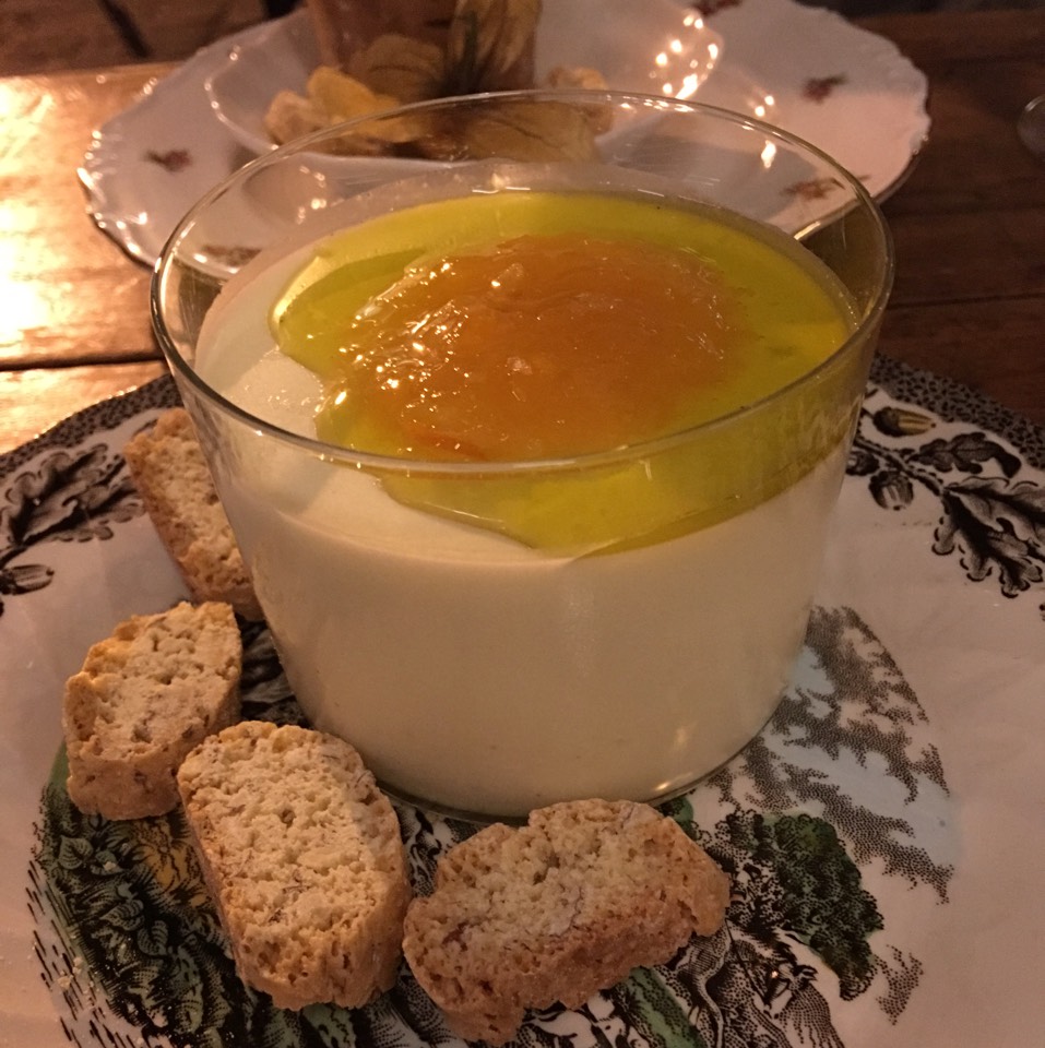 Olive Oil Panna Cotta with Orange Marmalade from Via Carota on #foodmento http://foodmento.com/dish/29453