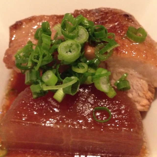 Fried Braised Pork Belly with Congee at Tsujita LA Artisan Noodle on #foodmento http://foodmento.com/place/681
