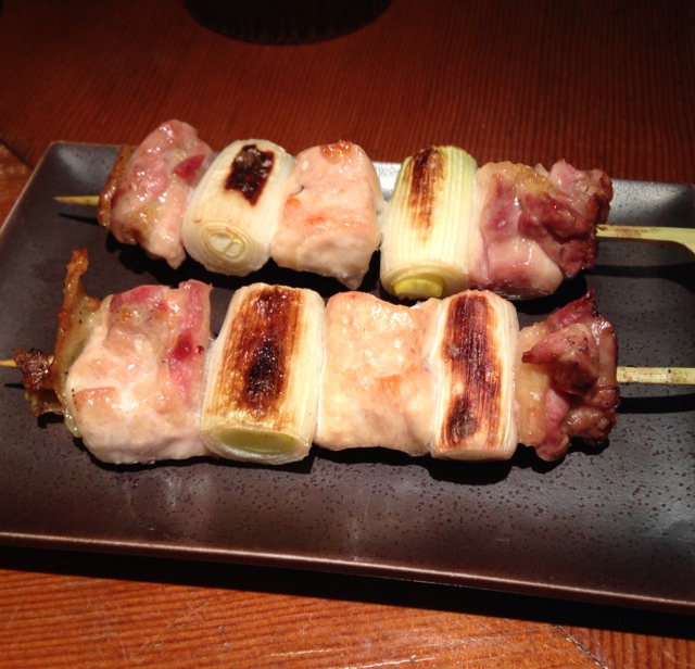 Hinaidori Grilled Chicken Thigh and Leek at 銀座 比内や コリドー店 on #foodmento http://foodmento.com/place/2249