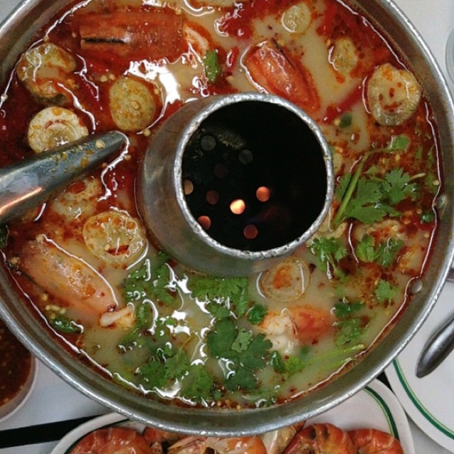 Seafood Tom Yum Soup at ต๋อย & คิด ซีฟู้ด (T&K Seafood) on #foodmento http://foodmento.com/place/1212