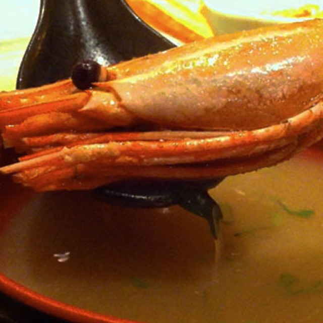 Miso Soup with Shrimp Head at Ushiwakamaru on #foodmento http://foodmento.com/place/1291