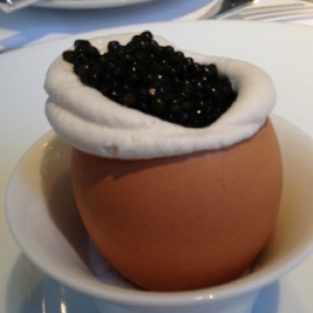 Egg Caviar at Jean-Georges on #foodmento http://foodmento.com/place/884
