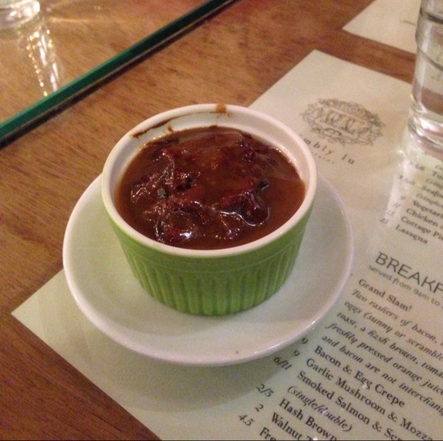 Sticky Date Pudding at Wimbly Lu Chocolates on #foodmento http://foodmento.com/place/1181