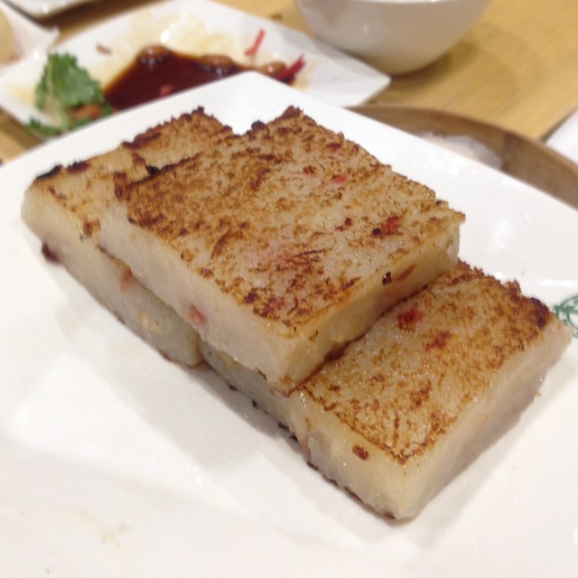 Pan Fried Carrot Cake from Tim Ho Wan 添好運 on #foodmento http://foodmento.com/dish/6778