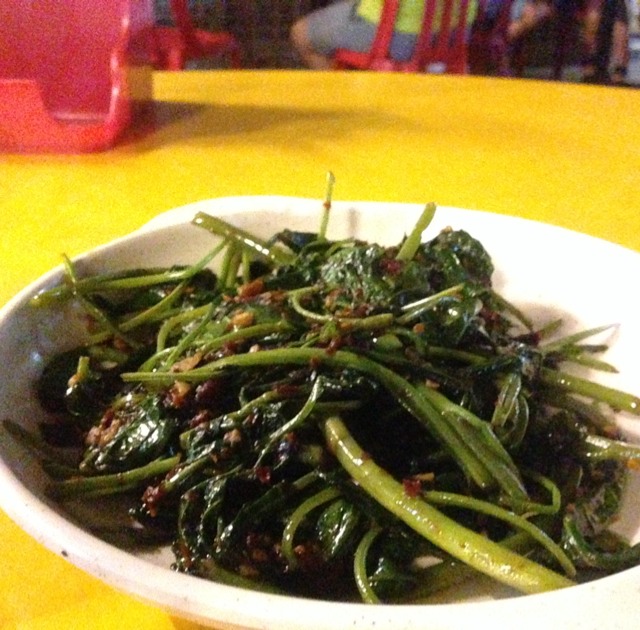 Sambal Kangkong from Ah Sing Lok Lok 阿胜碌碌 on #foodmento http://foodmento.com/dish/9308