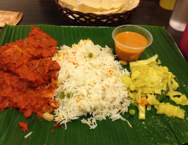 Masala Chicken Biryani at Shami Banana Leaf Delights on #foodmento http://foodmento.com/place/398