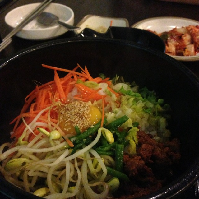 Pork Bibimbap at Woorinara Korean Restaurant on #foodmento http://foodmento.com/place/39