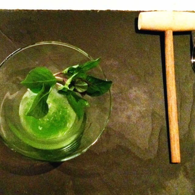 Gin Basil "Smash" from The Woods on #foodmento http://foodmento.com/dish/16012