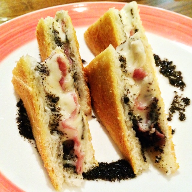 Baked black truffle and Parma ham crispy sandwich at Papi on #foodmento http://foodmento.com/place/3993