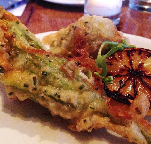 Squash blossoms With Tofu and Fish sauce  at Toro on #foodmento http://foodmento.com/place/3058