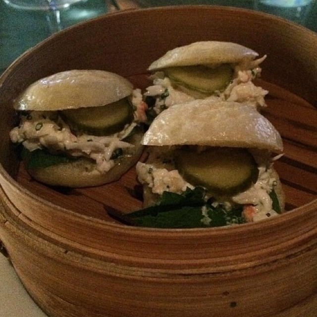 King Crab Steamed Buns from The Bazaar by José Andrés on #foodmento http://foodmento.com/dish/16309