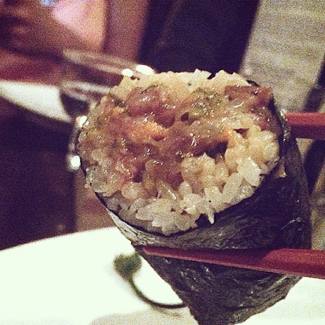 Wagyu & Uni Sushi Handroll at Sakamai on #foodmento http://foodmento.com/place/1245
