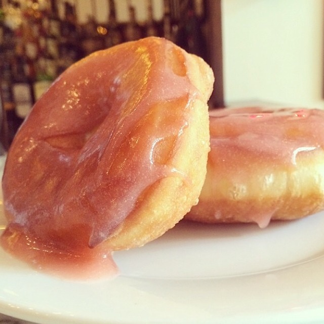 Rhubarb Tequila Donuts at Rosette on #foodmento http://foodmento.com/place/3027