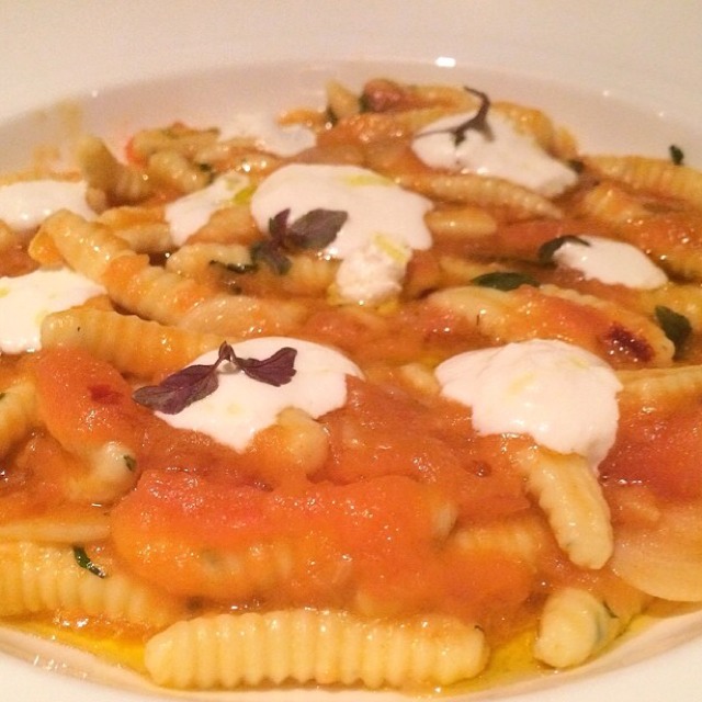 Cavatelli, Ricotta, Spicy Tomato, Basil at All’onda (CLOSED) on #foodmento http://foodmento.com/place/3080