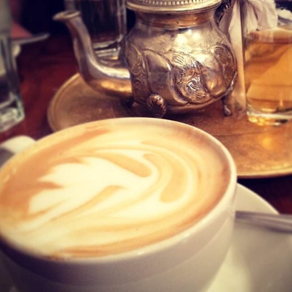 Latte at Cafe Mogador on #foodmento http://foodmento.com/place/3092